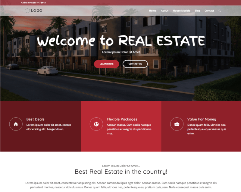 real-red
